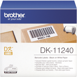Brother DK-11240 etikety v roli 102 x 51 mm papír bílá 600 ks permanentní DK11240 přepravní štítky
