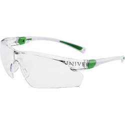 Univet 506UP 506U-03-00 ochranné brýle vč. ochrany proti zamlžení, vč. ochrany před UV zářením bílá, zelená DIN EN 166