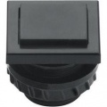 Zvonkové tlačítko Grothe Protact 61045, max. 24 V/1,5 A, černý plast