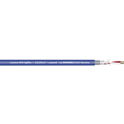 Sommer Cable 200-0102 mikrofonový kabel 2 x 0.25 mm² modrá metrové zboží