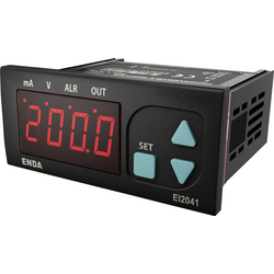 Enda EI2041-230-2R-12 digitální panelový měřič Univerzální LED displej 35 x 77 mm
