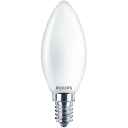 Philips Lighting 76271100 LED Energetická třída (EEK2021) E (A - G) E14  6.5 W = 60 W studená bílá (Ø x d) 3.5 cm x 9.7 cm  1 ks