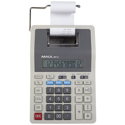 Maul MPP 32 stolní kalkulačka šedá Displej (počet míst): 12 na baterii, 230 V (š x v x h) 147 x 226 x 68 mm