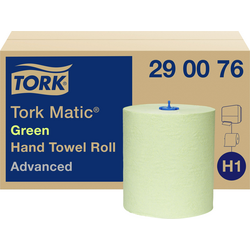TORK 290076  papírové utěrky, skládané  zelená 6 rolí/bal.  1 sada
