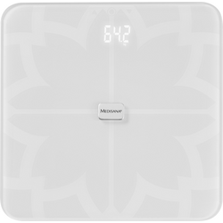 Medisana BS 450 ws váha s diagnostikou tělesných parametrů Max. váživost=180 kg bílá s Bluetooth , senzory ITO