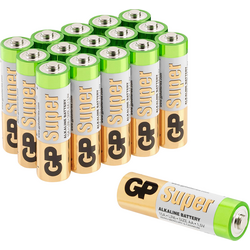 GP Batteries Super 8 +8 gratis mikrotužková baterie AAA alkalicko-manganová  1.5 V 16 ks