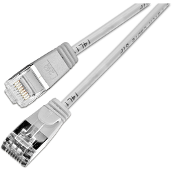 Slim Wirewin PKW-LIGHT-STP-K6 0.5 RJ45 síťové kabely, propojovací kabely CAT 6 U/FTP 0.50 m šedá 1 ks