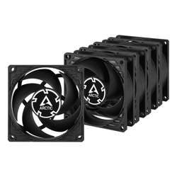 Arctic P8 Value Pack PC větrák s krytem černá (š x v x h) 80 x 80 x 25 mm