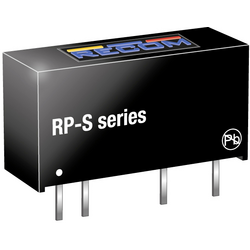 RECOM RP-0505S/P DC/DC měnič napětí do DPS 5 200 mA 1 W Počet výstupů: 1 x Obsahuje 1 ks