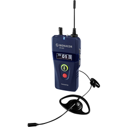 Monacor ATS-80T ruční mikrofonový vysílač Druh přenosu:digitální vč. svorky