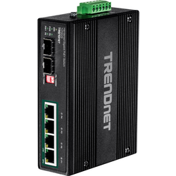 TrendNet  21.22.1288  TI-PG62B  průmyslový ethernetový switch    10 / 100 / 1000 MBit/s