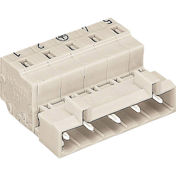 WAGO zásuvkový konektor do DPS 721 Počet pólů 5 Rastr (rozteč): 7.50 mm 721-835/001-000 1 ks
