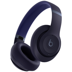 Beats Studio Pro Hi-Fi sluchátka Over Ear Bluetooth®, kabelová stereo námořnická Potlačení hluku složitelná