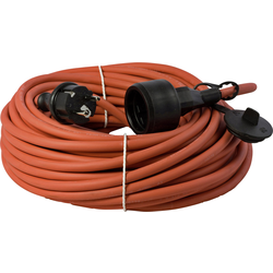HAWA 10082102 napájecí prodlužovací kabel  16 A červená 20.00 m