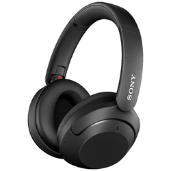 Sony WH-XB910N Sluchátka Over Ear Bluetooth® stereo černá Potlačení hluku headset, regulace hlasitosti, otočná sluchátka, dotykové ovládání