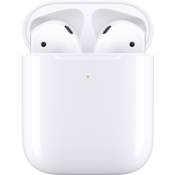 Apple Air Pods Generation 2 + Wireless Charging Case AirPods Bluetooth® bílá headset