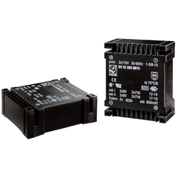 Hahn BV UI 395 0083 transformátor do DPS 2 x 115 V 2 x 15 V 24.0 VA