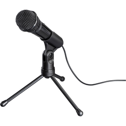 Hama MIC-935 Allround PC mikrofon černá kabelový vč. stativu
