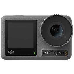 DJI Action 3 Standard Sportovní outdoorová kamera 4K, Ultra HD, Wi-Fi, duální displej, odolné proti vodě, dotyková obrazovka, zpomalený pohyb, odolné proti