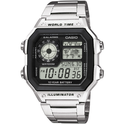 Casio  náramkové hodinky AE-1200WHD-1AVEF (š x v x h) 42.1 x 45 x 12.5 mm