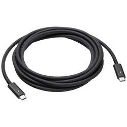 Apple Thunderbolt 4 Pro kabel Thunderbolt ™ (USB-C ®) zástrčka 3.00 m černá MWP02ZM/A  Thunderbolt™ kabel