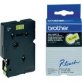 Páska do štítkovače Brother TC-691, 9 mm, TC, 7,7 m, černá/žlutá