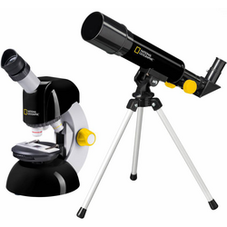 National Geographic Teleskop + Mikroskop Set teleskop azimutový  achromatický Zvětšení 18 do 29 x