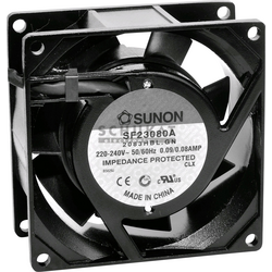 Sunon SF23080A2083HSL axiální ventilátor 230 V/AC 39.07 m³/h (d x š x v) 80 x 80 x 38 mm