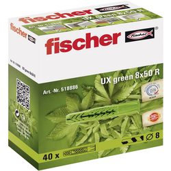 Fischer UX GREEN 8 x 50 R univerzální hmoždinka 50 mm 8 mm 518886 40 ks