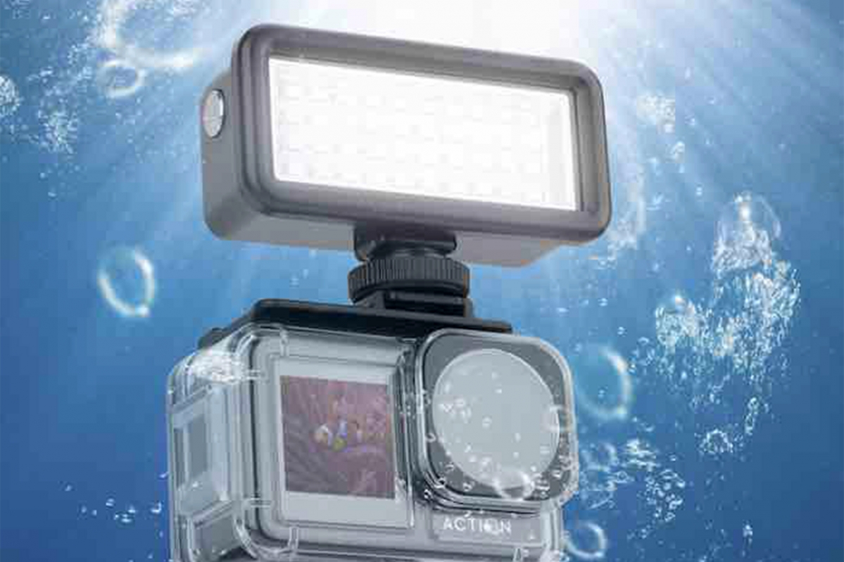 40m potápěčské LED světlo (vč Aku) STABLECAM