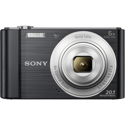 Sony Cyber-Shot DSC-W810B digitální fotoaparát 20.1 Megapixel Zoom (optický): 6 x černá