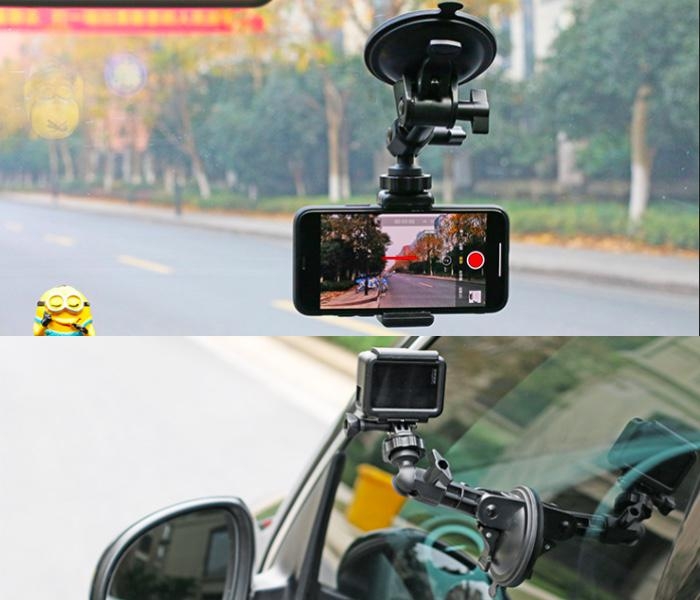 Víceúčelový držák vozidla pro mobilní telefony nebo akční kamery STABLECAM