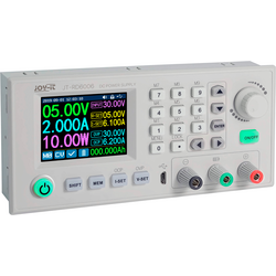 Joy-it RD6006 laboratorní zdroj s nastavitelným napětím  0 - 60 V 0 mA - 6 A   lze dálkově ovládat, lze programovat, kompaktní forma Počet výstupů 2 x
