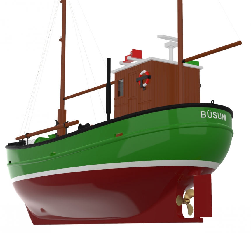 BUS 24 rybářský kutr 1:50 kit KY Model