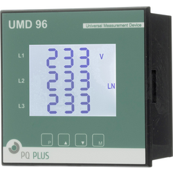PQ Plus UMD 96M digitální panelový měřič Univerzální měřicí přístroj - montáž do panelu - UMD série M-Bus