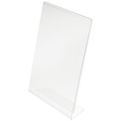 Deflecto 47501 Classic Image® stolní stojan   Použití pro formát papíru: DIN A5 na výšku  transparentní 12 kusů/balení 12 ks