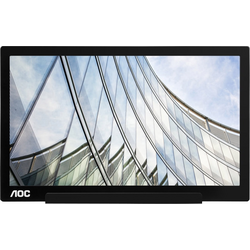 AOC I1601FWUX LCD monitor 39.6 cm (15.6 palec) Energetická třída (EEK2021) B (A - G) 1920 x 1080 Pixel Full HD 5 ms USB-C® IPS LCD