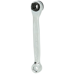 KS Tools  503.4691 Oboustranný ráčnový klíč s mini bity  90 mm