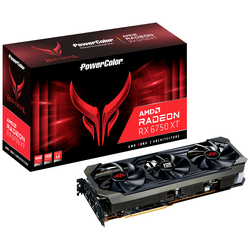 Powercolor grafická karta AMD Radeon RX 6750 XT Red Devil 12 GB SDRAM GDDR6 PCIe  HDMI™, DisplayPort přetaktovaná