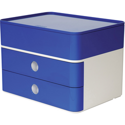 HAN SMART-BOX PLUS ALLISON 1100-14 box se zásuvkami bílá, královská modrá   Počet zásuvek: 2