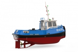 Fiede přístavní remorkér 1:50 kit KY Model