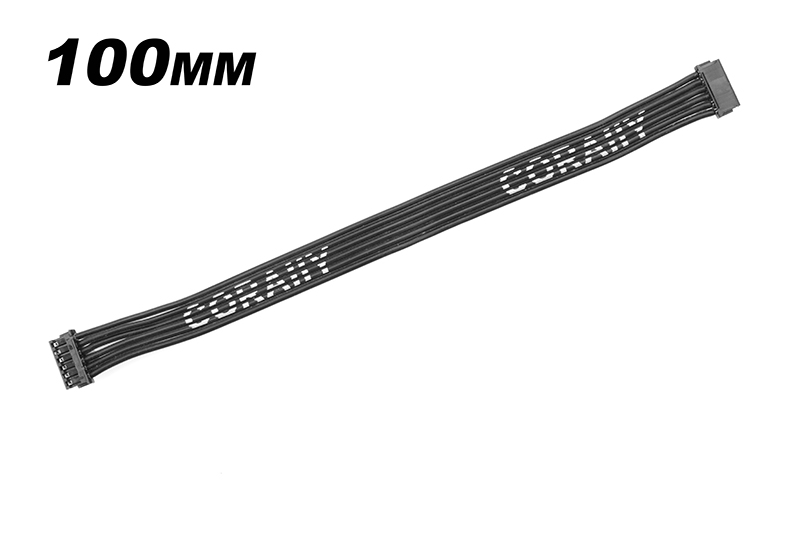 TEAM CORALLY CORALLY plochý senzorový kabel HighFlex 100mm