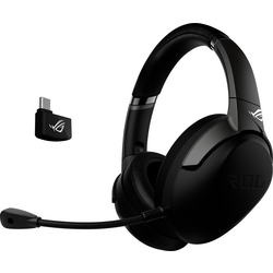 Asus ROG STRIX GO 2.4 Gaming Sluchátka Over Ear bezdrátová, kabelová stereo černá  Vypnutí zvuku mikrofonu