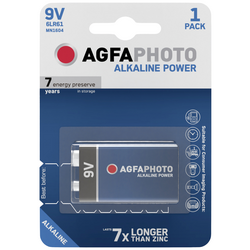 AgfaPhoto 6LR61 baterie 9 V alkalicko-manganová  9 V 1 ks