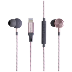 Boompods Digibuds  špuntová sluchátka kabelová  grafit  headset, regulace hlasitosti