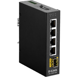 D-Link  DIS-100G-5SW  DIS-100G-5SW  síťový switch RJ45/SFP  4 + 1 port