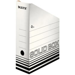 Leitz SOLID 4607 4607-00-01 stojací pořadač na dokumenty DIN A4 bílá, černá karton 1 ks