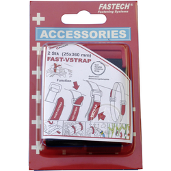 FASTECH® 688-360K pásek se suchým zipem s páskem háčková a flaušová část (d x š) 360 mm x 25 mm černá 2 ks
