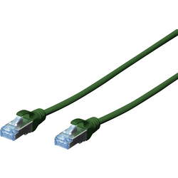 Digitus DK-1531-010/G RJ45 síťové kabely, propojovací kabely CAT 5e SF/UTP 1.00 m zelená  1 ks