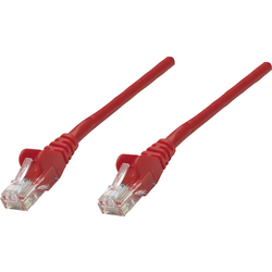 Intellinet 319843 RJ45 síťové kabely, propojovací kabely CAT 5e U/UTP 5.00 m červená  1 ks